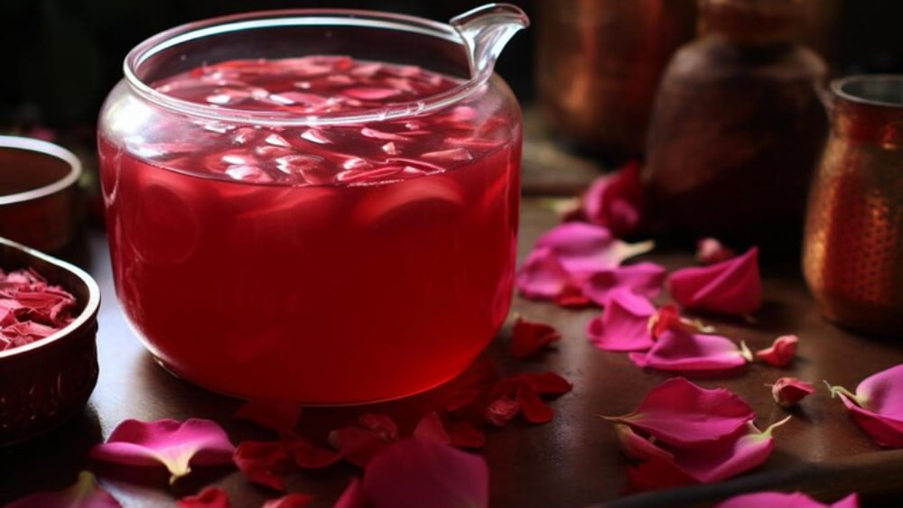 طرز تهیه شربت گل محمدی آسون تر از اون چیزی که فکر می‌کنی
