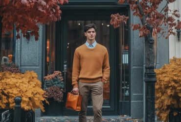 لباس پاییزی اسپرت مردانه با ترندهای جدید سال 1403، ترکیبی از استایل و راحتی برای روزهای سرد پاییز.