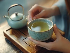 کاسه ای از چای سبز؛ مرتبط با چای سبز خارجی بهتر است یا ایرانی