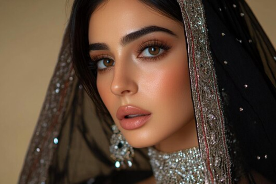 میکاپ عربی عروسکی