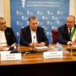 حسن زاده رئیس اتاق ایران درباره توسعه تجارت با روسیه صحبت می کند