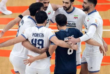 شکست 3 بر 0 تیم ملی والیبال ایران مقابل فرانسه