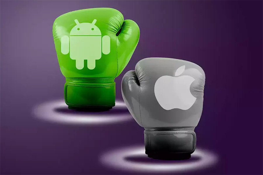 iOS در مقابل اندروید