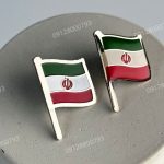 بج سینه پرچم ایران ساخته شده از با کیفیت ترین متریال