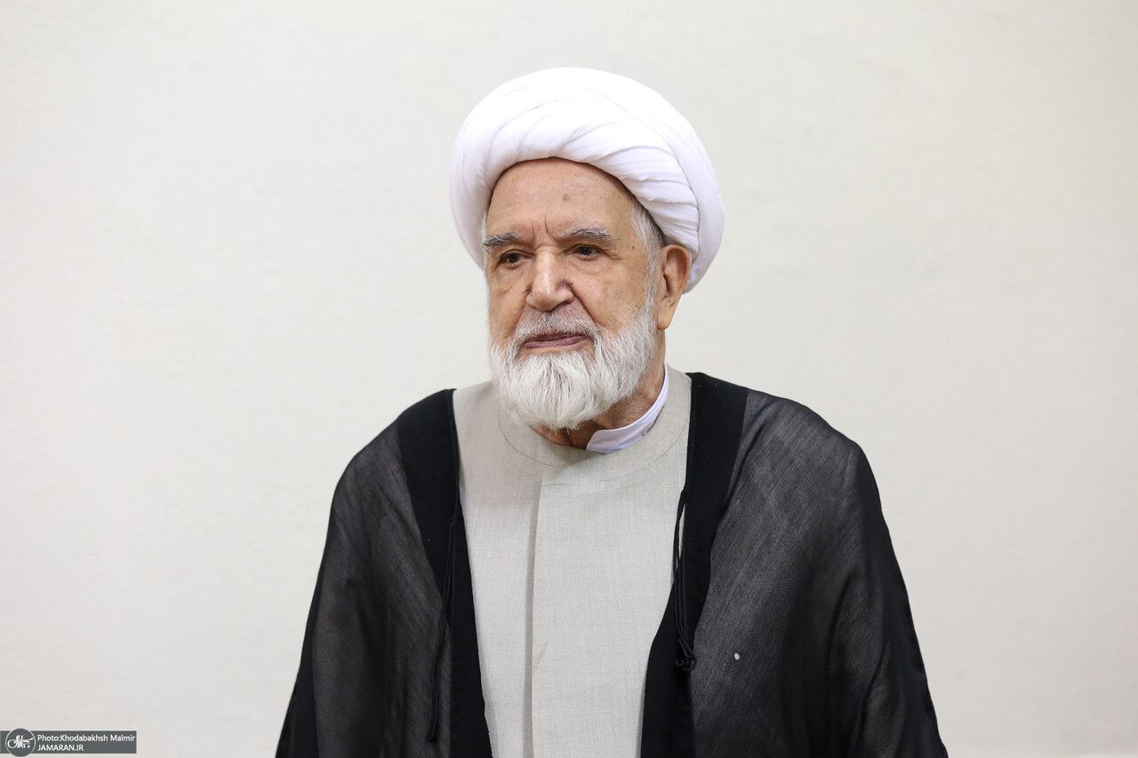 اولین حضور مهدی کروبی در یک مراسم عمومی؛ سیدمحمد خاتمی و سیدحسن خمینی هم بودند + عکس