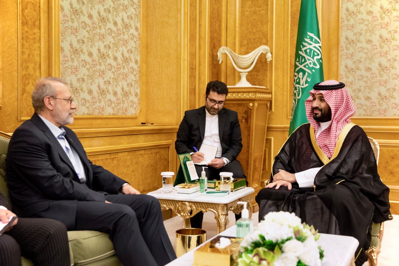 دیدار علی لاریجانی و محمد بن‌سلمان؛ محورهای گفت وگو چه بود؟
