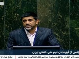 علیرضا دبیر در مجلس: اگر تیم ملی کشتی برنده شود مردم خوشحال تر می‌شوند یا برجام امضا شود؟؛  اجازه نداده‌ایم فدراسیون کشتی سیاسی شود